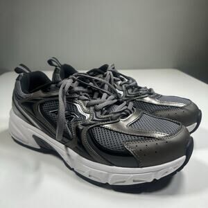 AVIA 5000 Shoes Men’s 10 Gray Black Running Walking Sneakers